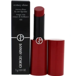 Cheap Giorgio Armani Ecstasy Shine Lipstick - 401 Hot by Giorgio Armani for Women - 0.1 oz Lipstick - GlowEssence Care - Embrace the Essence of Radiance with Premium Skincare Solutions