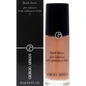 Hot Giorgio Armani Fluid Sheer Glow Enhancer - 11 Peach by Giorgio Armani for Women - 0.6 oz Makeup - GlowEssence Care - Embrace the Essence of Radiance with Premium Skincare Solutions
