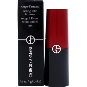 Flash Sale Giorgio Armani Rouge DArmani Lasting Satin Lipcolor - 508 Rose Alexandrie by Giorgio Armani for Women - 0.14 oz Lipstick - GlowEssence Care - Embrace the Essence of Radiance with Premium Skincare Solutions