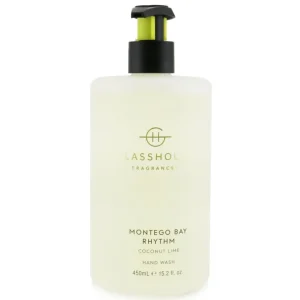 Wash<Glasshouse Hand Wash - Montego Bay Rhythm (Coconut & Lime) 450ml/15.2oz - GlowEssence Care - Embrace the Essence of Radiance with Premium Skincare Solutions