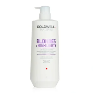 Lip-care*Goldwell Dual Senses Blondes & Highlights Anti-Yellow Shampoo (Luminosity For Blonde Hair) 1000ml/33.8oz - GlowEssence Care - Embrace the Essence of Radiance with Premium Skincare Solutions