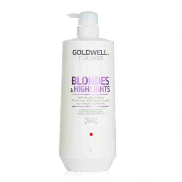 Lip-care*Goldwell Dual Senses Blondes & Highlights Anti-Yellow Shampoo (Luminosity For Blonde Hair) 1000ml/33.8oz - GlowEssence Care - Embrace the Essence of Radiance with Premium Skincare Solutions