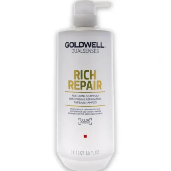 Lip-care<Goldwell Dualsenses Rich Repair Shampoo by Goldwell for Unisex - 34 oz Shampoo - GlowEssence Care - Embrace the Essence of Radiance with Premium Skincare Solutions