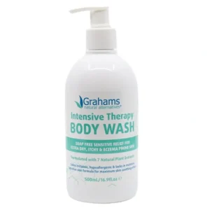 Wash<GRAHAMS NATURAL ALTERNATIVES Intensive Therapy Body Wash 500ml fixed - fixed s - GlowEssence Care - Embrace the Essence of Radiance with Premium Skincare Solutions