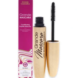 Store Grande Cosmetics GrandeMASCARA Conditioning Peptide Mascara - Black by Grande Cosmetics for Women - 0.20 oz Mascara - GlowEssence Care - Embrace the Essence of Radiance with Premium Skincare Solutions