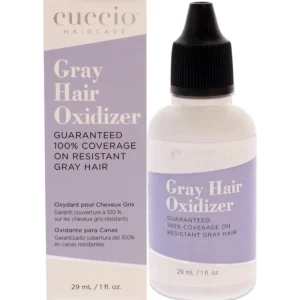 Hair-care*Gray Hair Oxidizer by Cuccio Haircare for Unisex - 1 oz Treatment - GlowEssence Care - Embrace the Essence of Radiance with Premium Skincare Solutions