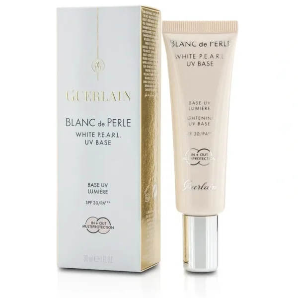 Complexion-care<Guerlain Blanc De Perle White P.E.A.R.L. Lightening UV Base SPF30 30ml/1oz - GlowEssence Care - Embrace the Essence of Radiance with Premium Skincare Solutions