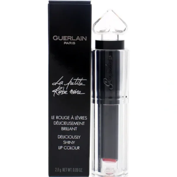 New Guerlain La Petite Robe Noire Deliciously Shiny Lip Colour - # 061 Pink Ballerinas by Guerlain for Women - 0.09 oz Lipstick - GlowEssence Care - Embrace the Essence of Radiance with Premium Skincare Solutions