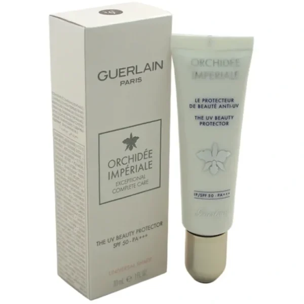 Beauty*Guerlain Orchidee Imperiale The UV Beauty Protector SPF 50 by Guerlain for Unisex - 1 oz Sunscreen - GlowEssence Care - Embrace the Essence of Radiance with Premium Skincare Solutions
