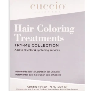 Hair-care<Hair Coloring Treatment by Cuccio Haircare for Unisex - 0.25 oz Treatment - GlowEssence Care - Embrace the Essence of Radiance with Premium Skincare Solutions