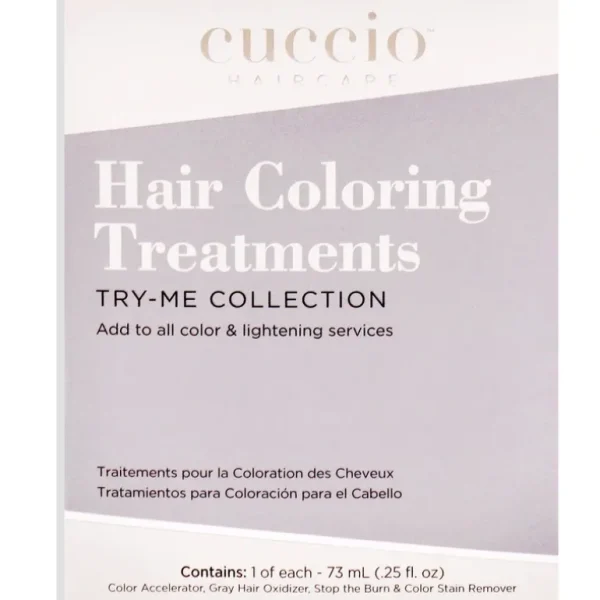 Hair-care<Hair Coloring Treatment by Cuccio Haircare for Unisex - 0.25 oz Treatment - GlowEssence Care - Embrace the Essence of Radiance with Premium Skincare Solutions
