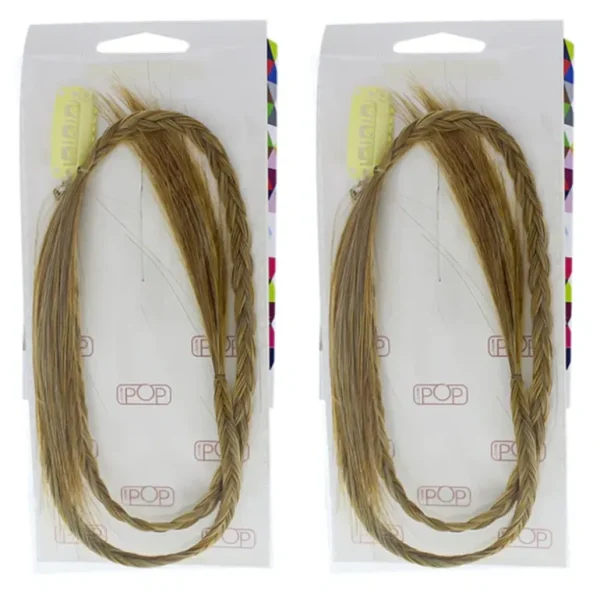 Lip-care<Hairdo Pop Two Braid Extension - R25 Ginger Blonde by Hairdo for Women - 1 Pc Hair Extension - Pack of 2 - GlowEssence Care - Embrace the Essence of Radiance with Premium Skincare Solutions
