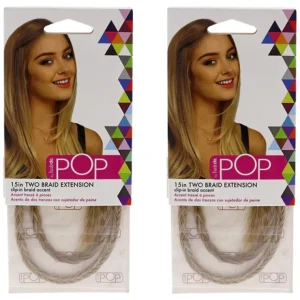 Lip-care*Hairdo Pop Two Braid Extension - R14 88H Golden Wheat by Hairdo for Women - 15 Inch Hair Extension - Pack of 2 - GlowEssence Care - Embrace the Essence of Radiance with Premium Skincare Solutions