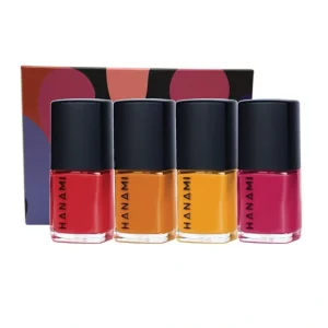 Beauty*Hanami Nail Polish Collection 9ml X 4 Pack - Calypso - GlowEssence Care - Embrace the Essence of Radiance with Premium Skincare Solutions