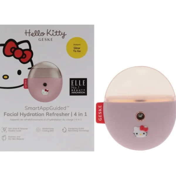 Beauty<Hello Kitty Facial Hydration Refresher 4 in 1 - Pink by Geske for Women - 1 Pc Refresher - GlowEssence Care - Embrace the Essence of Radiance with Premium Skincare Solutions