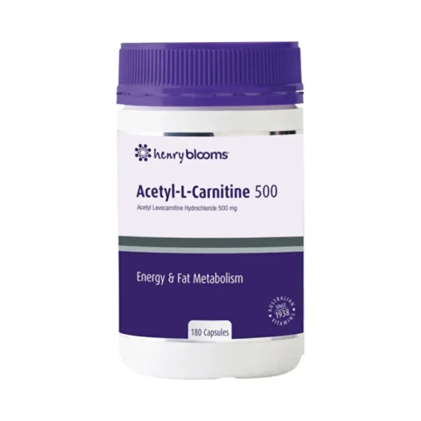 Discount Henry Blooms Acetyl-L -Carnitine 500 180c - GlowEssence Care - Embrace the Essence of Radiance with Premium Skincare Solutions