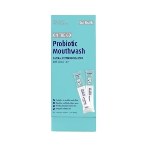 Wash<Henry Blooms Oral Health On The Go Probiotic Mouthwash Sachets 11ml x 20 Pack - GlowEssence Care - Embrace the Essence of Radiance with Premium Skincare Solutions