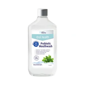 Wash<Henry Blooms Oral Health Probiotic Mouthwash Peppermint 375ml - GlowEssence Care - Embrace the Essence of Radiance with Premium Skincare Solutions
