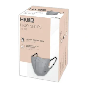 Best Sale HK99 HK99 - (Normal Size) 3D Mask (30 pieces) Grey 24 x 12.5 cm - GlowEssence Care - Embrace the Essence of Radiance with Premium Skincare Solutions