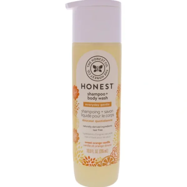Wash<Honest Everyday Gentle Shampoo and Body Wash - Sweet Orange Vanilla by Honest for Kids - 10 oz Shampoo and Body Wash - GlowEssence Care - Embrace the Essence of Radiance with Premium Skincare Solutions