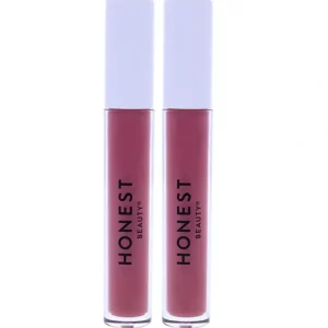 Lip-care<Honest Liquid Lipstick - Forever by Honest for Women - 0.12 oz Lipstick - Pack of 2 - GlowEssence Care - Embrace the Essence of Radiance with Premium Skincare Solutions