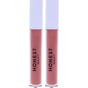 Lip-care<Honest Liquid Lipstick - Off Duty by Honest for Women - 0.12 oz Lipstick - Pack of 2 - GlowEssence Care - Embrace the Essence of Radiance with Premium Skincare Solutions