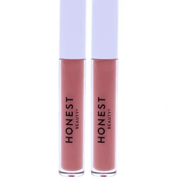 Lip-care<Honest Liquid Lipstick - Off Duty by Honest for Women - 0.12 oz Lipstick - Pack of 2 - GlowEssence Care - Embrace the Essence of Radiance with Premium Skincare Solutions