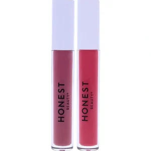 Lip-care<Honest Liquid Lipstick Kit by Honest for Women - 2 Pc Kit 0.12oz Lipstick - Forever, 0.12oz Lipstick - Goddess - GlowEssence Care - Embrace the Essence of Radiance with Premium Skincare Solutions