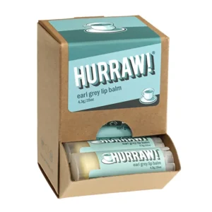 Lip-care<Hurraw! Lip Balm Earl Grey 4.3g x 24 Display - GlowEssence Care - Embrace the Essence of Radiance with Premium Skincare Solutions