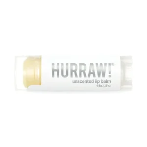 New Hurraw! Lip Balm Unscented 4.3g - GlowEssence Care - Embrace the Essence of Radiance with Premium Skincare Solutions