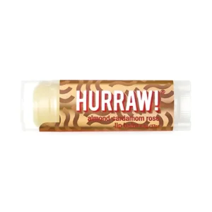 Online Hurraw! Lip Balm Vata (Almond, Cardamon & Rose) 4.3g - GlowEssence Care - Embrace the Essence of Radiance with Premium Skincare Solutions