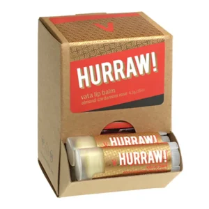 Cheap Hurraw! Lip Balm Vata (Almond, Cardamon & Rose) 4.3g x 24 Display - GlowEssence Care - Embrace the Essence of Radiance with Premium Skincare Solutions