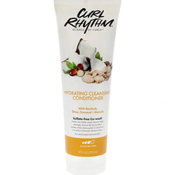Wash<Hydrating Cleansing Conditioner by Curl Rhythm for Women - 10 oz Conditioner - GlowEssence Care - Embrace the Essence of Radiance with Premium Skincare Solutions