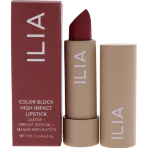 Beauty<ILIA Beauty Color Block High Impact Lipstick - Rosette by ILIA Beauty for Women - 0.14 oz Lipstick - GlowEssence Care - Embrace the Essence of Radiance with Premium Skincare Solutions