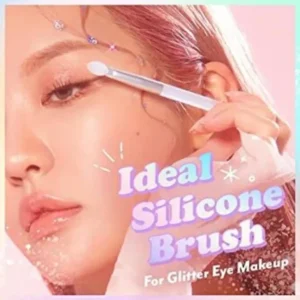 Online I'M MEME GLITTER TOPPING BRUSH #glitter applicator/silicone brush/eyeshadow brush 1pc Fixed Size - GlowEssence Care - Embrace the Essence of Radiance with Premium Skincare Solutions