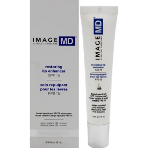 Lip-care<Image MD Restoring Lip Enhancer SPF 15 by Image for Women - 0.5 oz Treatment - GlowEssence Care - Embrace the Essence of Radiance with Premium Skincare Solutions