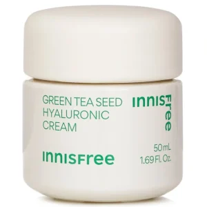 Online Innisfree Green Tea Seed Hyaluronic Cream 50ml/1.69oz - GlowEssence Care - Embrace the Essence of Radiance with Premium Skincare Solutions