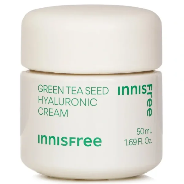 Online Innisfree Green Tea Seed Hyaluronic Cream 50ml/1.69oz - GlowEssence Care - Embrace the Essence of Radiance with Premium Skincare Solutions