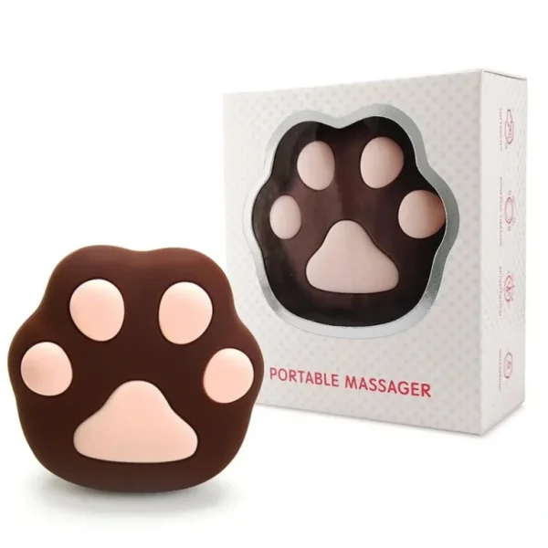 Wash<Iobanana Catpaw Vibrator - # Black 1 pc - GlowEssence Care - Embrace the Essence of Radiance with Premium Skincare Solutions