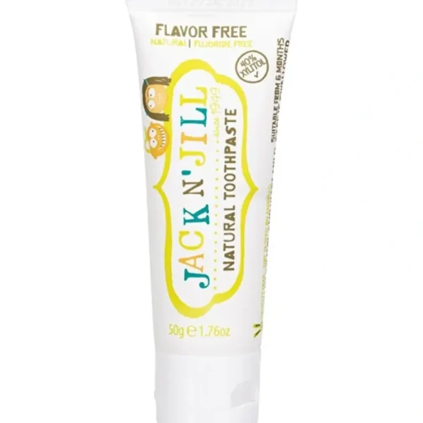 Outlet Jack N' Jill Natural Toothpaste (Fluoride Free) Flavour Free 50g - GlowEssence Care - Embrace the Essence of Radiance with Premium Skincare Solutions