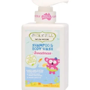 Wash<Jack N' Jill Shampoo & Body Wash Sweetness 300ml - GlowEssence Care - Embrace the Essence of Radiance with Premium Skincare Solutions