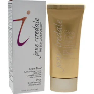 Store Jane Iredale Glow Time Full Coverage Mineral BB Cream SPF 25 - BB6 by Jane Iredale for Women - 1.7 oz Makeup - GlowEssence Care - Embrace the Essence of Radiance with Premium Skincare Solutions