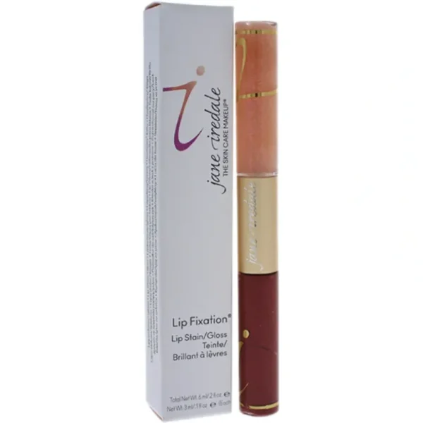 Lip-care<Jane Iredale Lip Fixation Lip Stain & Gloss - Compulsion by Jane Iredale for Women - 1 Pc Lip Gloss - GlowEssence Care - Embrace the Essence of Radiance with Premium Skincare Solutions