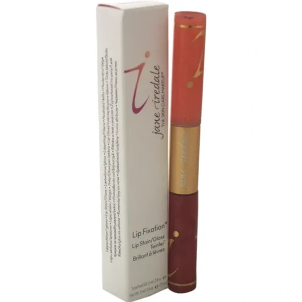 Lip-care<Jane Iredale Lip Fixation Lip Stain & Gloss - Fascination by Jane Iredale for Women - 0.2 oz Lip Gloss - GlowEssence Care - Embrace the Essence of Radiance with Premium Skincare Solutions