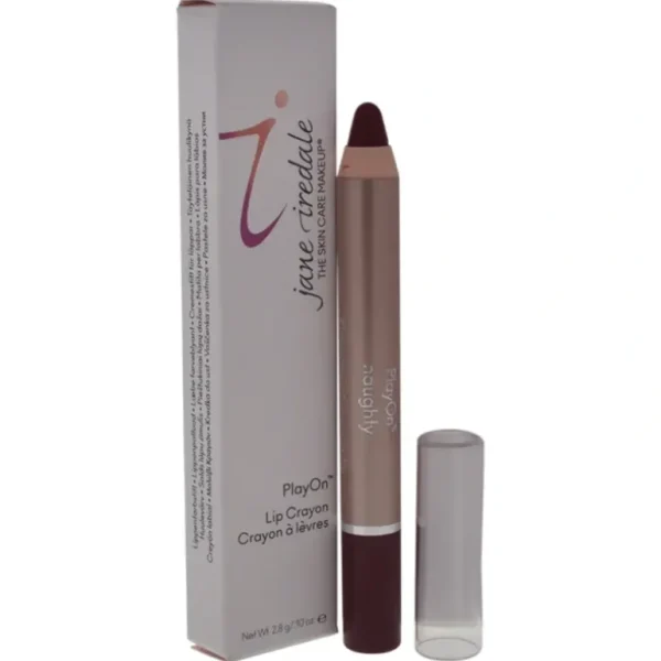 Lip-care<Jane Iredale PlayOn Lip Crayon - Naughty by Jane Iredale for Women - 0.1 oz Lipstick - GlowEssence Care - Embrace the Essence of Radiance with Premium Skincare Solutions