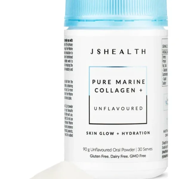 Beauty<JS Health Pure Marine Collagen 90g - GlowEssence Care - Embrace the Essence of Radiance with Premium Skincare Solutions