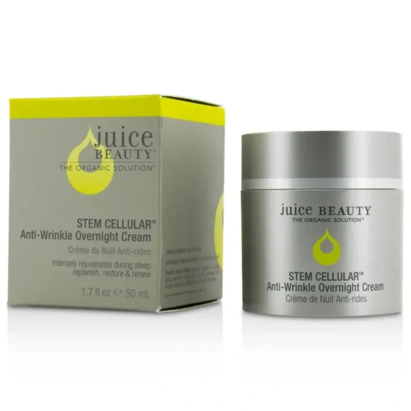 Store Juice Beauty Stem Cellular Anti-Wrinkle Overnight Cream 50ml/1.7oz - GlowEssence Care - Embrace the Essence of Radiance with Premium Skincare Solutions