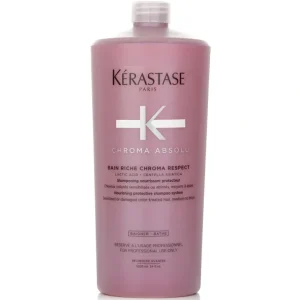 Fashion Kerastase Bain Riche Chroma Respect 1000ml/34oz - GlowEssence Care - Embrace the Essence of Radiance with Premium Skincare Solutions