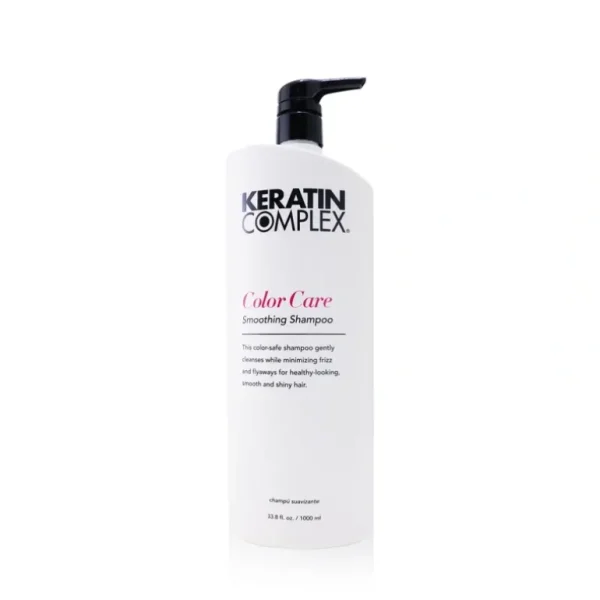 Hot Keratin Complex Color Care Smoothing Shampoo 1000ml/33.8oz - GlowEssence Care - Embrace the Essence of Radiance with Premium Skincare Solutions