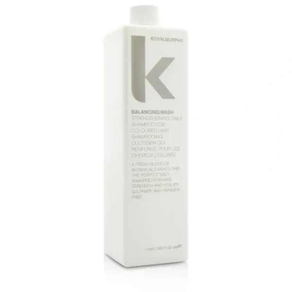 Wash<Kevin.Murphy Balancing.Wash (Strengthening Daily Shampoo - For Coloured Hair) 1000ml/33.6oz - GlowEssence Care - Embrace the Essence of Radiance with Premium Skincare Solutions